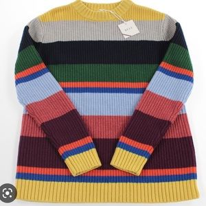 Kule NWT Wool Blend Knitted Crew Neck Sweater